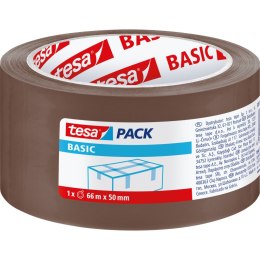 TAŚMA  PAKOWA BASIC 40M:45MM, BRĄZOWA