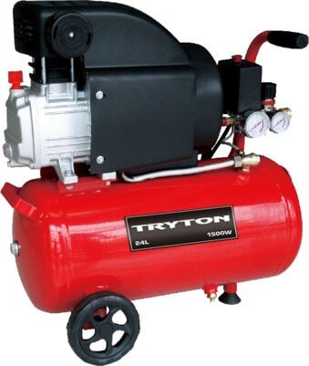 KOM PRESOR OLEJOWY 24L, 1500W/2KM, 8BAR, 206L/MIN KOM PRESOR OLEJOWY 24L, 1500W/2KM, 8BAR, 206L/MIN