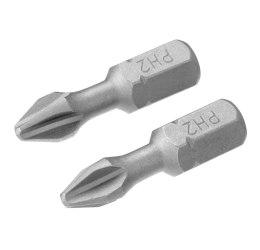 KOŃCÓWKI WKRĘTARSKIE -  PHILI PS TORSION  PH2/25 (2SZT.)