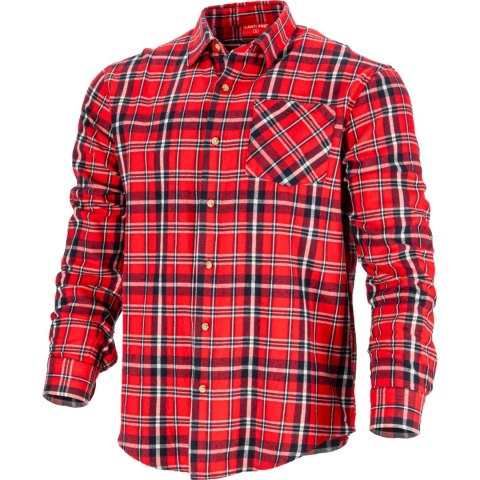 KOSZULA FLANELOWA CZERW-GRANAT., 170G/M2, "S", CE, LAHTI KOSZULA FLANELOWA CZERW-GRANAT., 170G/M2, "S", CE, LAHTI