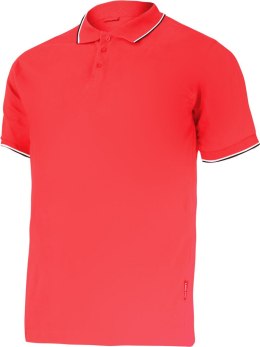 KOSZULKA  POLO 190G/M2, CZERWONA, 