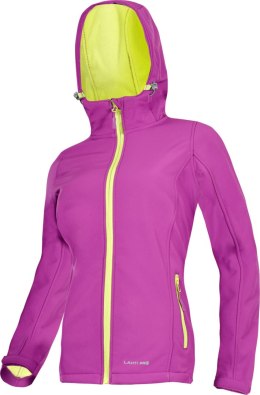 KURTKA SOFTSHELL Z KA PT. FIOL.-ZIEL., DAMSKA,