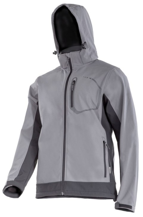 KURTKA SOFTSHELL Z KA PT., SZARA, ROZM. L, CE, LAHTI