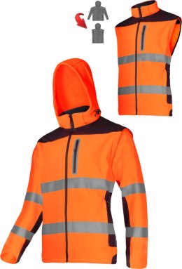 SOFTSHELL OSTRZEG. Z OD PINANYMI RĘK.,  POM., 