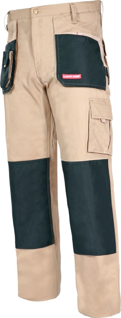 S PODNIE BEŻOWE, 100% BAWEŁNA, "3xL (60)", CE, LAHTI