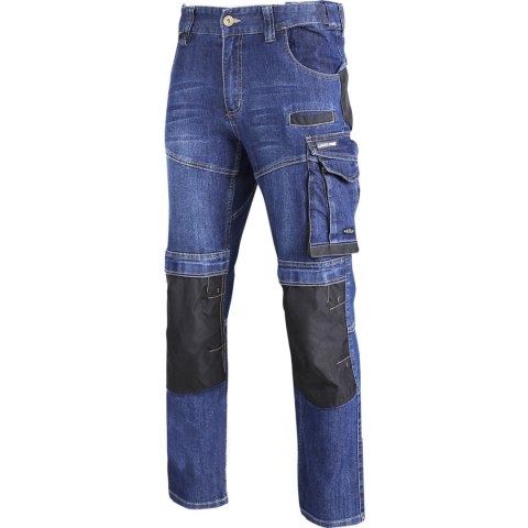 S PODNIE JEANSOWE ZE WZMOCNIENIAMI, "2xL", CE, LAHTI