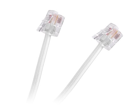 KABEL TELEFON.ABONENCKI 20M BIAŁY