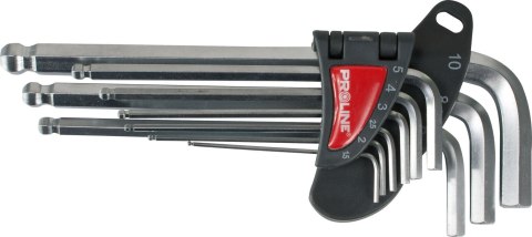 KLUCZE IMBUSOWE Z KULKĄ K PL. SZT.9 1.5-10MM CV PROLINE KLUCZE IMBUSOWE Z KULKĄ K PL. SZT.9 1.5-10MM CV PROLINE