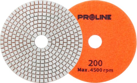 NAKŁADKA DIAM.,  POLER. GR.50, 125MM, GRES/CERAMIKA  PROLINE
