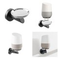 UCHWYT MACLEAN, ŚCIENNY DLA GOOGLE HOME, CZARNY, MC-857