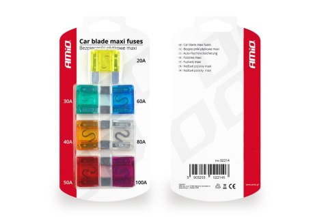 BEZ PIECZNIKI SAMOCHODOWE PŁYTKOWE MAxI 7 SZT. AMIO-02214 BEZ PIECZNIKI SAMOCHODOWE PŁYTKOWE MAxI 7 SZT. AMIO-02214