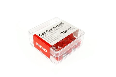 BEZ PIECZNIKI SAMOCHODOWE PŁYTKOWE MINI ZESTAW 50 SZT. 10A AMIO-02219 BEZ PIECZNIKI SAMOCHODOWE PŁYTKOWE MINI ZESTAW 50 SZT. 10A AMIO-02219