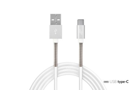KABEL DO ŁADOWANIA USB NA USB-C FULLLINK 1 M 2.4A AMIO-01433 KABEL DO ŁADOWANIA USB NA USB-C FULLLINK 1 M 2.4A AMIO-01433