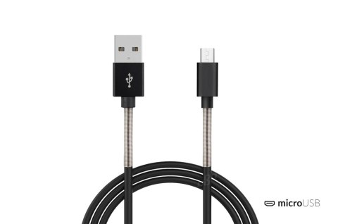 KABEL USB MICRO USB FULLLINK 1 M 2.4A AMIO-01431 KABEL USB MICRO USB FULLLINK 1 M 2.4A AMIO-01431