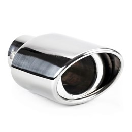 KOŃCÓWKA TŁUMIKA WYDECHU STAL NIERDZEWNA MT 014 CHROM AMIO-01314