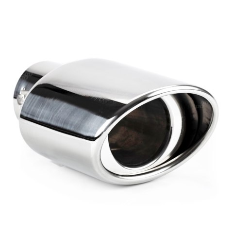 KOŃCÓWKA TŁUMIKA WYDECHU STAL NIERDZEWNA MT 014 CHROM AMIO-01314