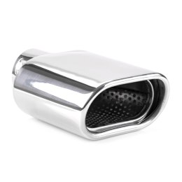 KOŃCÓWKA TŁUMIKA WYDECHU STAL NIERDZEWNA MT 019 CHROM AMIO-02190