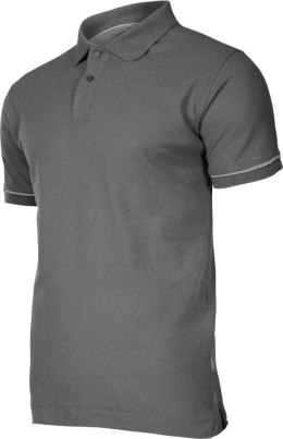 KOSZULKA  POLO, 220G/M2, SZARA, 