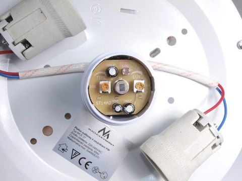 PLAFON Z CZUJNIKIEM RUCHU MACLEAN, SUFITOWY, Z CZUJNIKIEM PIR, MAx. 2x40W, E27, MCE22 PLAFON Z CZUJNIKIEM RUCHU MACLEAN, SUFITOWY, Z CZUJNIKIEM PIR, MAx. 2x40W, E27, MCE22