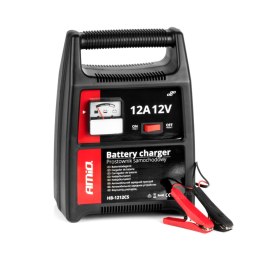 PROSTOWNIK ŁADOWARKA DO AKUMULATORA 12A 12V SBC-12A AMIO-02089