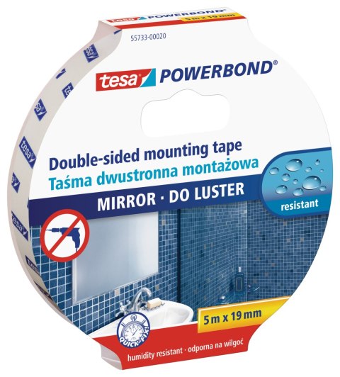 TAŚMA MONTAŻOWA  POWERBOND DO LUSTER 5.0M:19MM