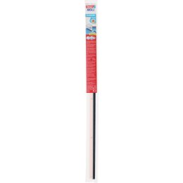 USZCZELKA SZCZOTKOWA  POD DRZWI STANDARD 1M:37MM,  PRZEZROCZYST