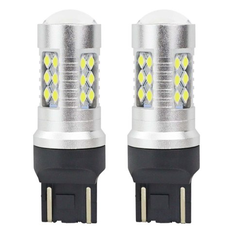 ŻARÓWKI LED CANBUS 3030 24SMD T20 7443 W21/5W WHITE 12V 24V AMIO-02126 ŻARÓWKI LED CANBUS 3030 24SMD T20 7443 W21/5W WHITE 12V 24V AMIO-02126