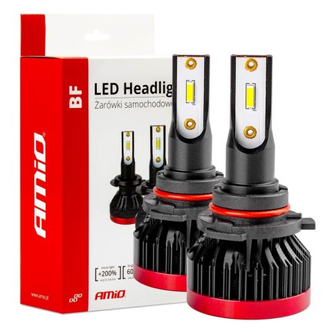 ŻARÓWKI SAMOCHODOWE LED SERIA BF HB3 9005/HIR1 9011/H10 6000K CANBUS AMIO-02246 ŻARÓWKI SAMOCHODOWE LED SERIA BF HB3 9005/HIR1 9011/H10 6000K CANBUS AMIO-02246