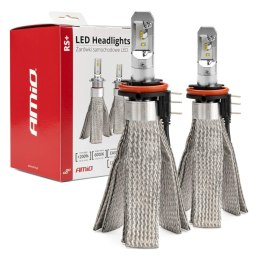 ŻARÓWKI SAMOCHODOWE LED SERIA RS+ CANBUS H15 50W SLIM AMIO-01080