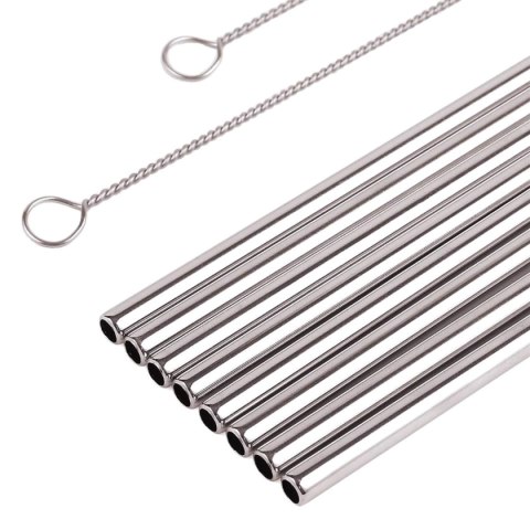 AG371A METALOWE SŁOMKI K PL 10 EL. SILVER AG371A METALOWE SŁOMKI K PL 10 EL. SILVER