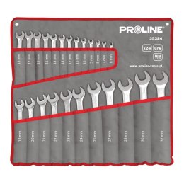 KLUCZE OCZKOWO- PŁASKIE SZT.24 (6-32MM), DIN 3113, CV, PROLINE