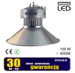 LAM PA  PRZEMYSŁOWA LED 100W HIGH BAY COB 6000K ZIMNA 10 000LM