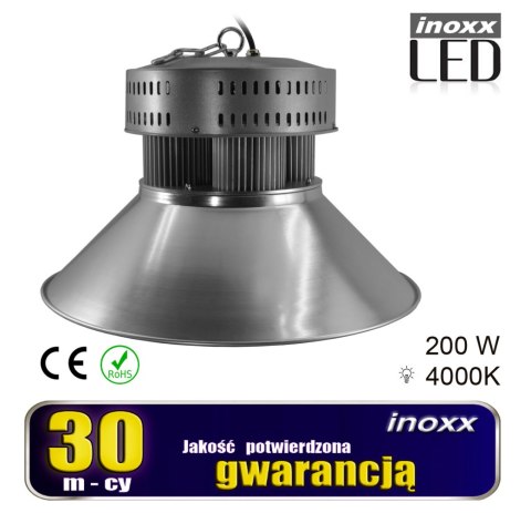 LAM PA PRZEMYSŁOWA LED 200W HIGH BAY COB 4000K NEUTRALNA 18 000LM LAM PA PRZEMYSŁOWA LED 200W HIGH BAY COB 4000K NEUTRALNA 18 000LM