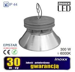 LAM PA  PRZEMYSŁOWA LED 300W HIGH BAY COB 27 000LM 6000K ZIMNA