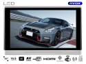 MONITOR SAMOCHODOWY ZAGŁÓWKOWY LED 12CALI HD USB SD FM WIFI 12V