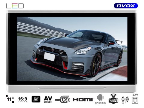 MONITOR SAMOCHODOWY ZAGŁÓWKOWY LED 12CALI HD USB SD FM WIFI 12V MONITOR SAMOCHODOWY ZAGŁÓWKOWY LED 12CALI HD USB SD FM WIFI 12V