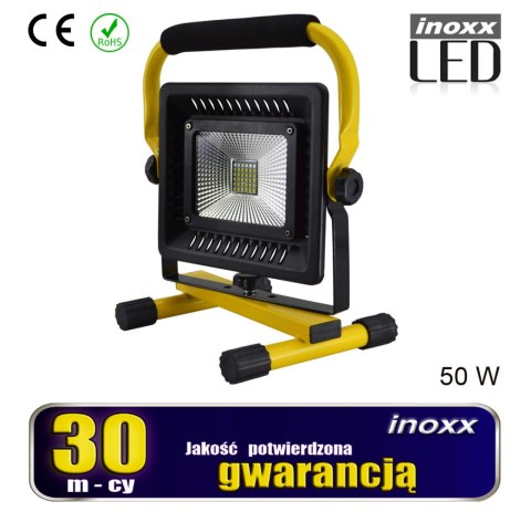 NAŚWIETLACZ PRZENOŚNY LED 50W x2 + STATYW TELESKO POWY 160CM NAŚWIETLACZ PRZENOŚNY LED 50W x2 + STATYW TELESKO POWY 160CM