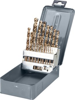 WIERTŁA DO METALU HSS-CO DIN338 SZLIF.SZT.25(1-13MM)  PROLINE