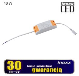 ZASILACZ LED 48W DO  PANELI SUFITOWYCH SLIM 60x60 120x30