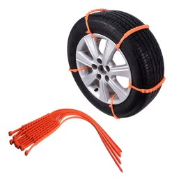 AG620 O PASKI ANTY POŚLIZGOWE 10SZT ORANGE