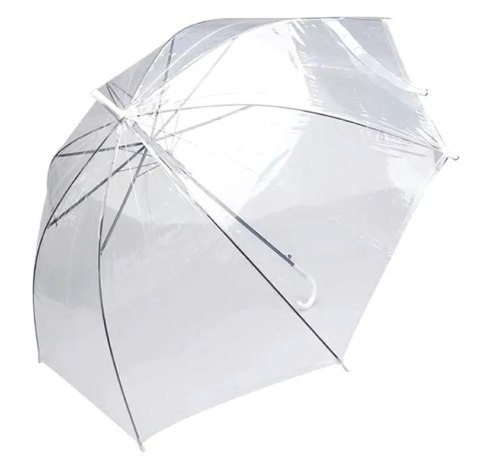 BQ13A PARASOL PRZEZROCZYSTY BIAŁY BQ13A PARASOL PRZEZROCZYSTY BIAŁY