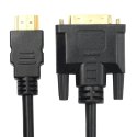 HD8 KABEL HDMI 19 PIN-DVI 2M GOLD