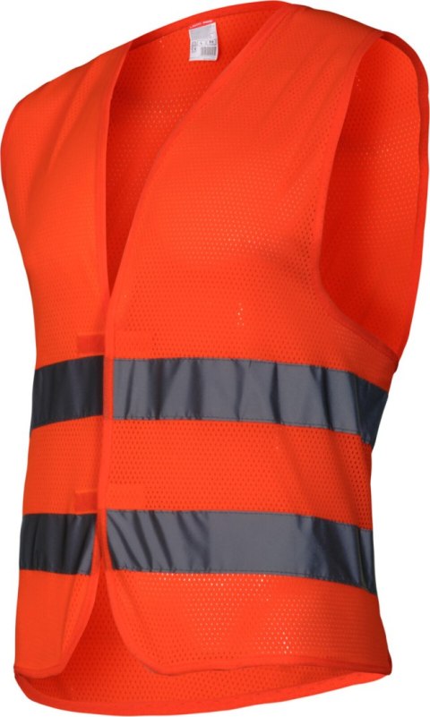 KAMIZELKA SIATKOWA Z PASAMI ODBL. POMAR., "xL", LAHTI KAMIZELKA SIATKOWA Z PASAMI ODBL. POMAR., "xL", LAHTI