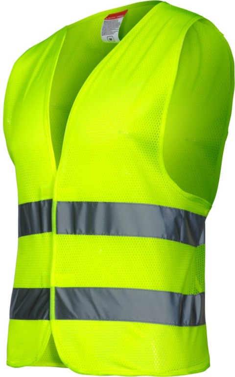 KAMIZELKA SIATKOWA Z PASAMI ODBL. ŻÓŁTA, "2xL", LAHTI KAMIZELKA SIATKOWA Z PASAMI ODBL. ŻÓŁTA, "2xL", LAHTI