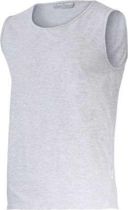 KOSZULKA BEZ RĘKAWÓW 160G/M2, SZARA, 