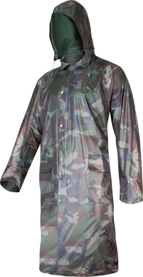 PŁASZCZ PRZECIWDESZCZOWY, MORO, "3xL", CE, LAHTI PŁASZCZ PRZECIWDESZCZOWY, MORO, "3xL", CE, LAHTI