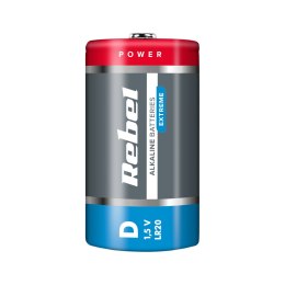 BATERIE ALKALICZNE REBEL EXTREME LR20 2SZT/BL.