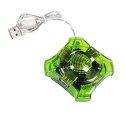 EA150G ES PERANZA USB 2.0 HUB 4x USB STAR ZIELONY