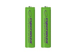 EZA101G ES PERANZA AKUMULATORKI NI-MH AAA 1000MAH 2SZT. ZIELONE