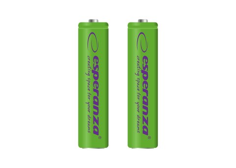 EZA101G ES PERANZA AKUMULATORKI NI-MH AAA 1000MAH 2SZT. ZIELONE EZA101G ES PERANZA AKUMULATORKI NI-MH AAA 1000MAH 2SZT. ZIELONE